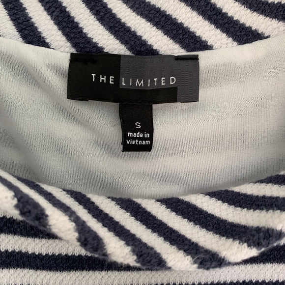 The Limited Navy & White Nautical Striped Dress - Picture 3 of 5